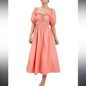 Seed Heritage Cotton Poplin Midi dress